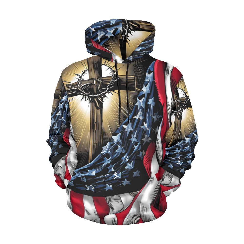 Women's Premium Christian Hoodie – Stylish All-Over Print