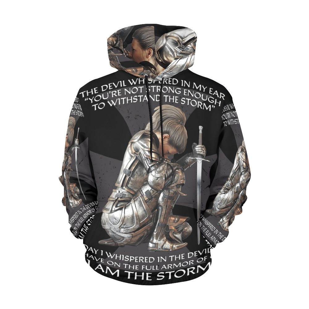 Women's Premium Christian Hoodie – Stylish All-Over Print