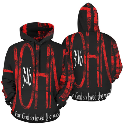Women's Premium Christian Hoodie – Stylish All-Over Print