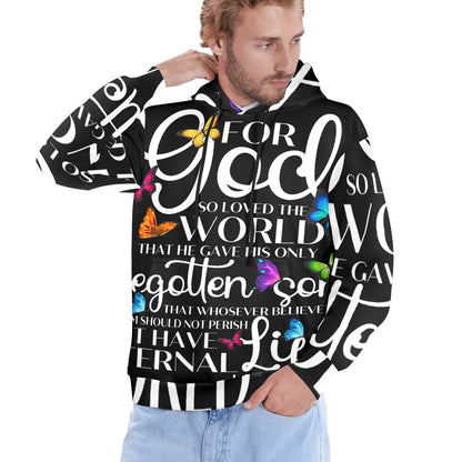 Men's Premium Christian Hoodie – Stylish All-Over Print Graphic Fit