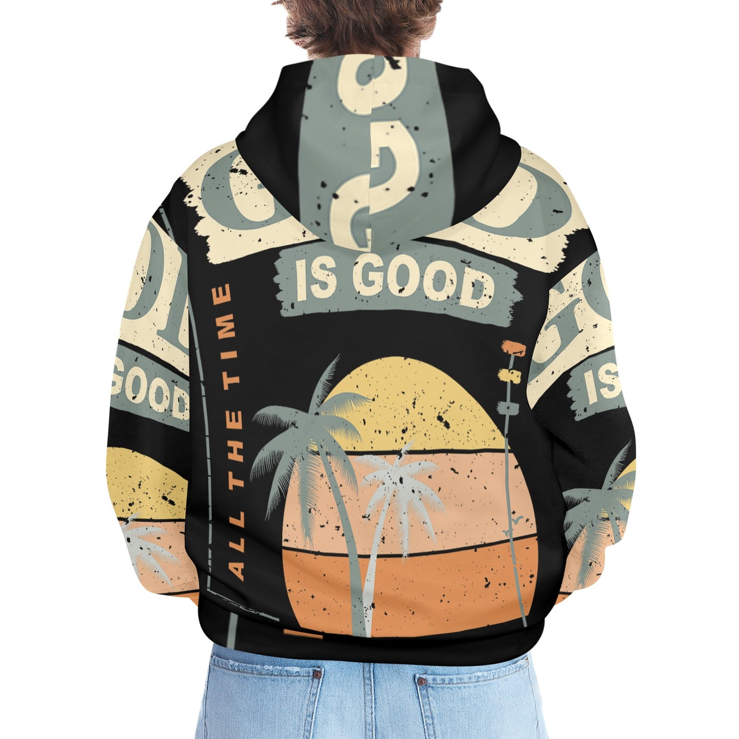 Men's Premium Christian Hoodie – Stylish All-Over Print Graphic Fit