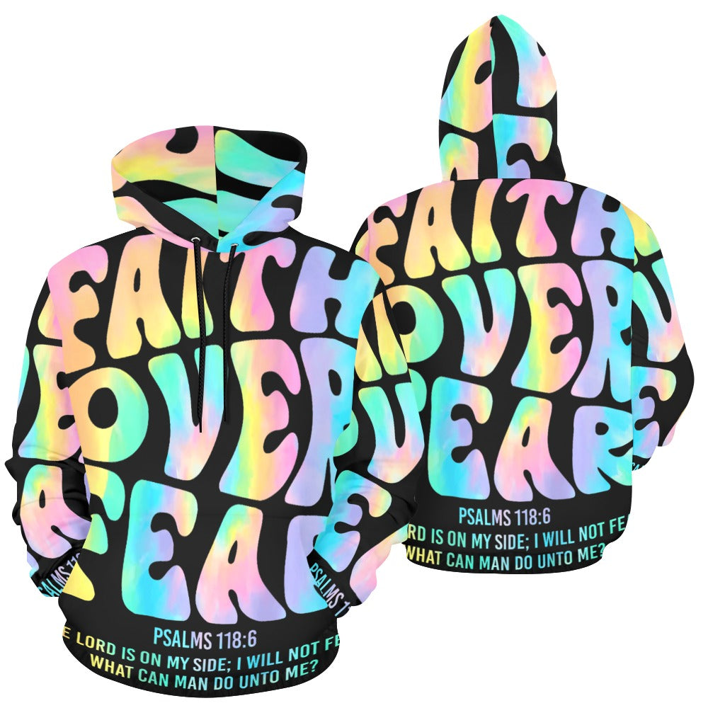Women's Premium Christian Hoodie – Stylish All-Over Print