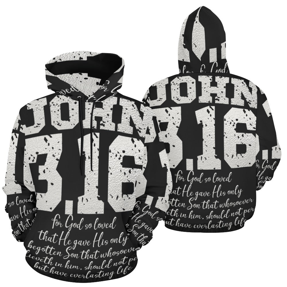 Women's Premium Christian Hoodie – Stylish All-Over Print