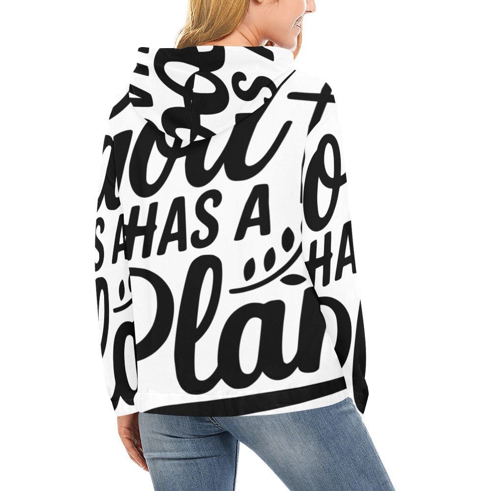 Women's Premium Christian Hoodie – Stylish All-Over Print
