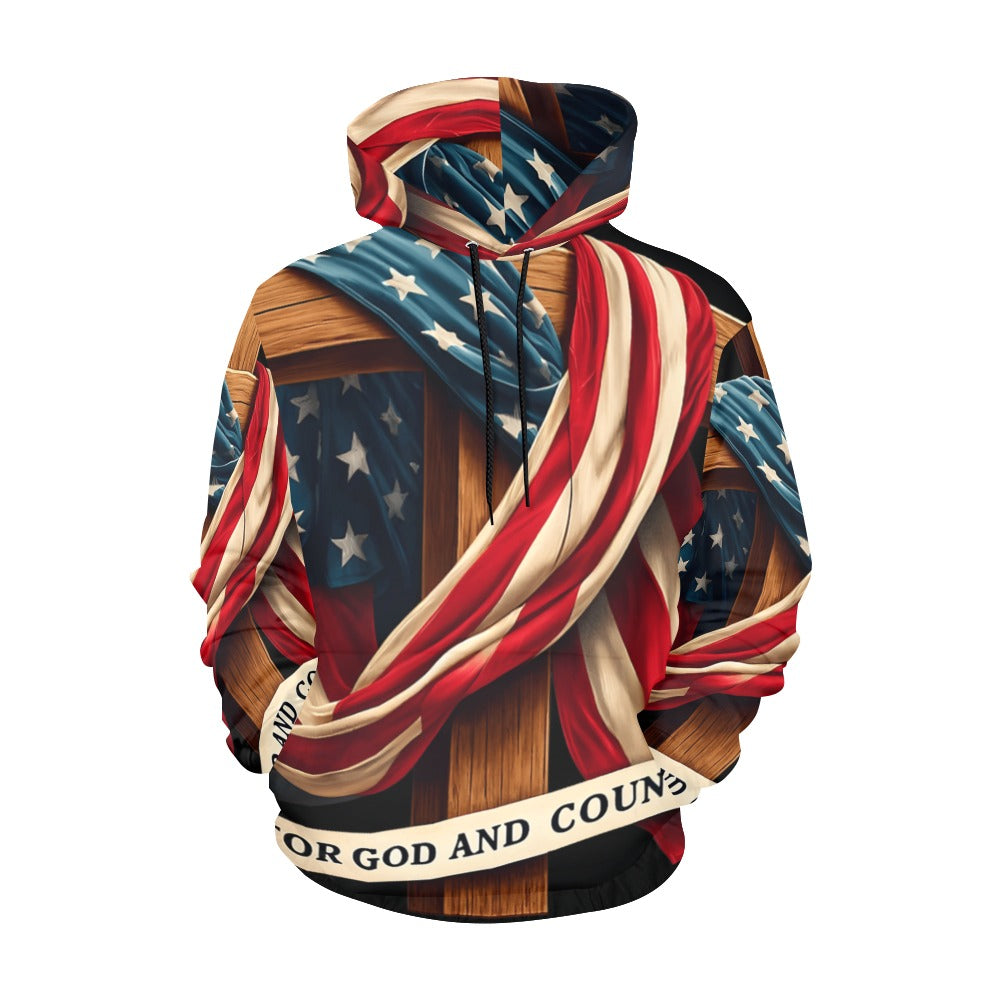 Women's Premium Christian Hoodie – Stylish All-Over Print