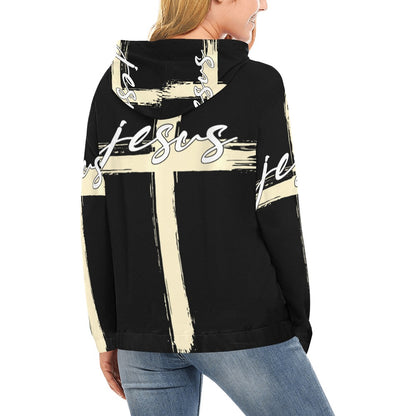 Women's Premium Christian Hoodie – Stylish All-Over Print