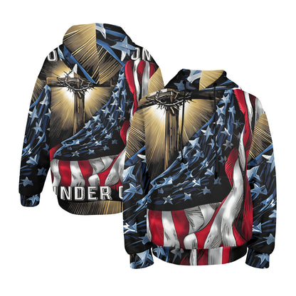 Men's Premium Christian Hoodie – Stylish All-Over Print Graphic Fit