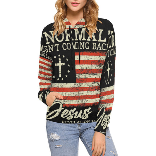 Women's Premium Christian Hoodie – Stylish All-Over Print