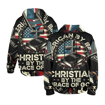 Men's Premium Christian Hoodie – Stylish All-Over Print Graphic Fit